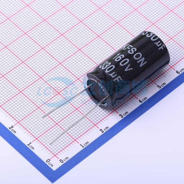 330uF ±20% 160V实物图