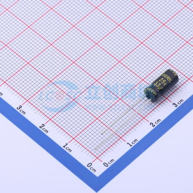 33uF ±20% 25V 【插件】实物图