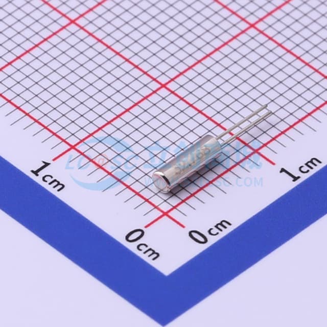32.768kHz ±10ppm 12.5pF 【插件】实物图