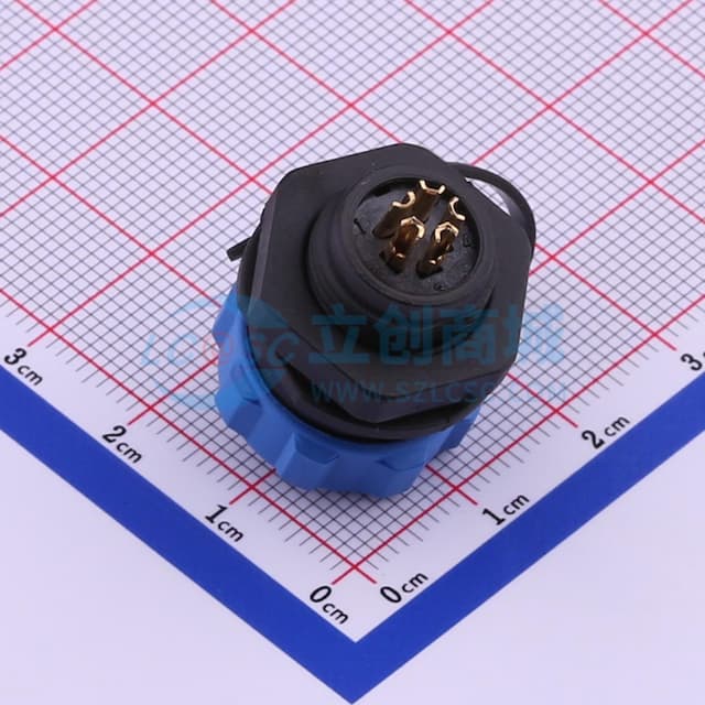 JH1312S-5后螺母插座实物图