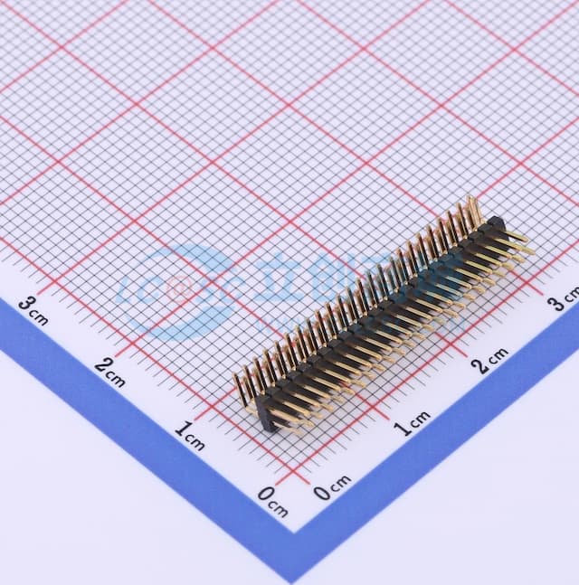 2x24P 间距:1.27mm 方针 【插件】实物图