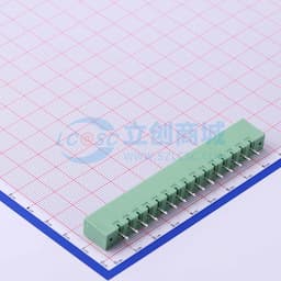 螺丝固定 1x15P 5.08mm 排数:1 每排P数:15 【插拔】缩略图