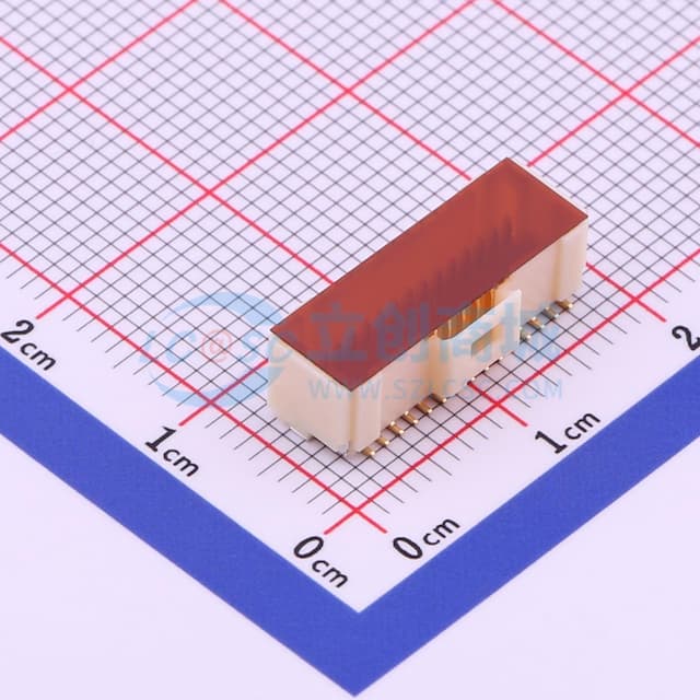 2x15P 间距:1mm 立贴实物图
