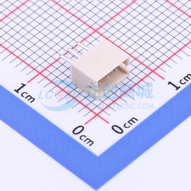 1x3P 间距:1.5mm 直插 系列:ZH 【插件】实物图