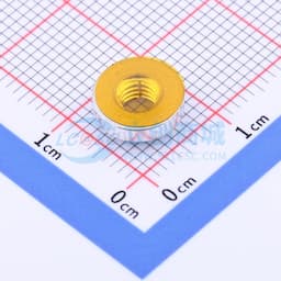 雄和远景，电路板表贴圆螺母柱，M4Xφ8.74X2+1.53，铜镀锡，编带装缩略图