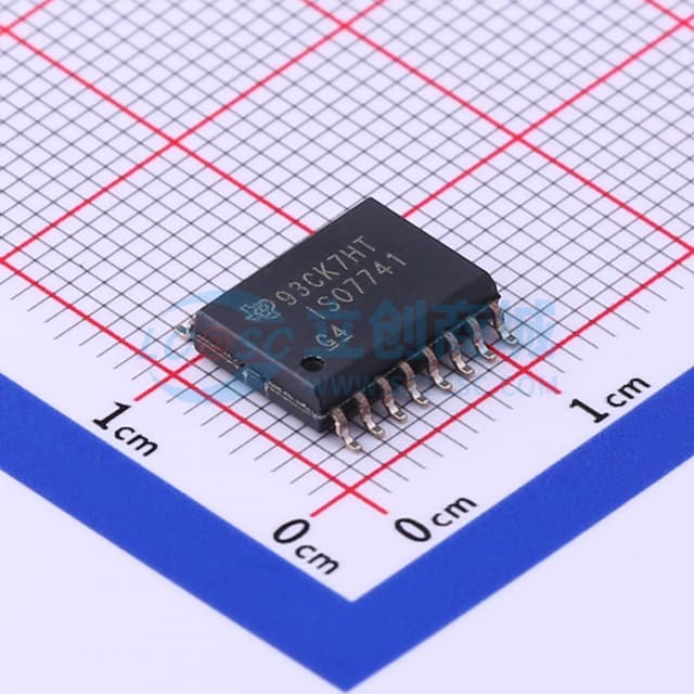 ISOW774x 高速、强抗电磁干扰增强型和基本型四通道数字隔离器实物图