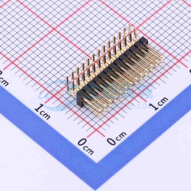 2x13P 间距:1.27mm 方针实物图