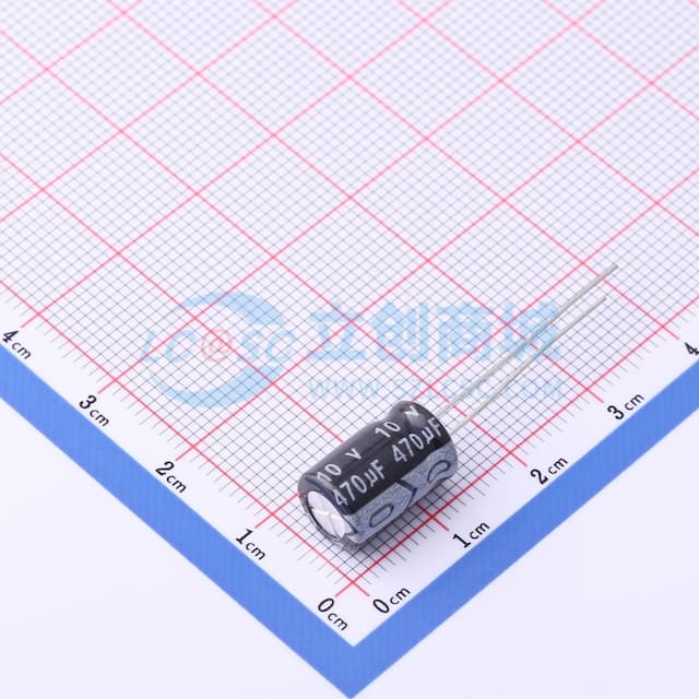 470uF ±20% 10V 【插件】实物图
