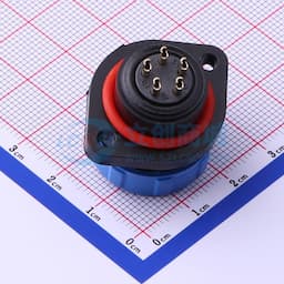 2孔法兰插座JH1713P-5缩略图