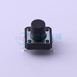 轻触开关12*12*10mm插件四脚DIP圆柄250gf 【轻触】缩略图