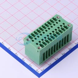 3.81mm 2x10P 排数:2 每排P数:10 螺丝固定 【插拔】缩略图