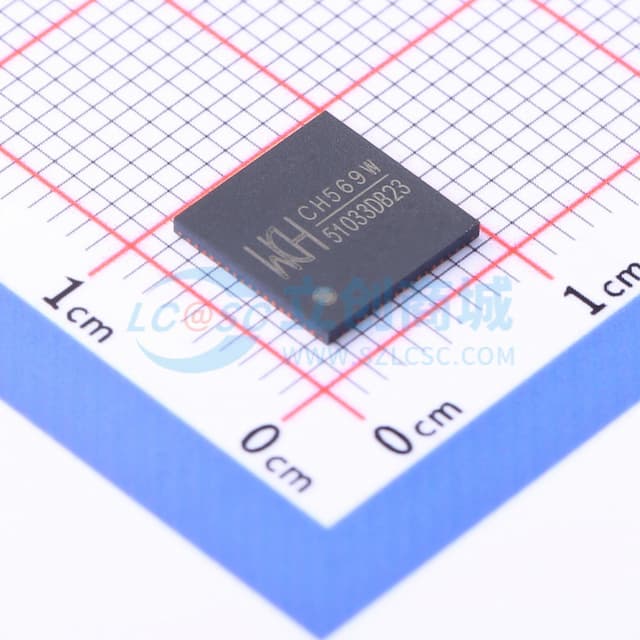 微控制器使用RISC-V3A内核支持RISC-V指令的IMAC子集实物图
