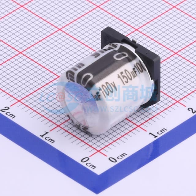 150uF ±20% 100V实物图