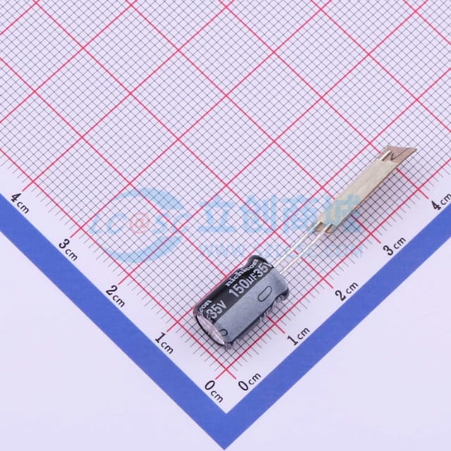 150uF ±20% 35V 【插件】实物图