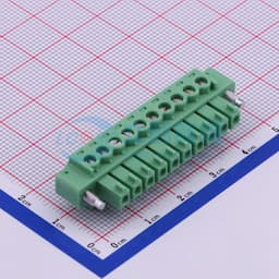 3.81mm 1x10P 排数:1 每排P数:10 螺丝固定缩略图
