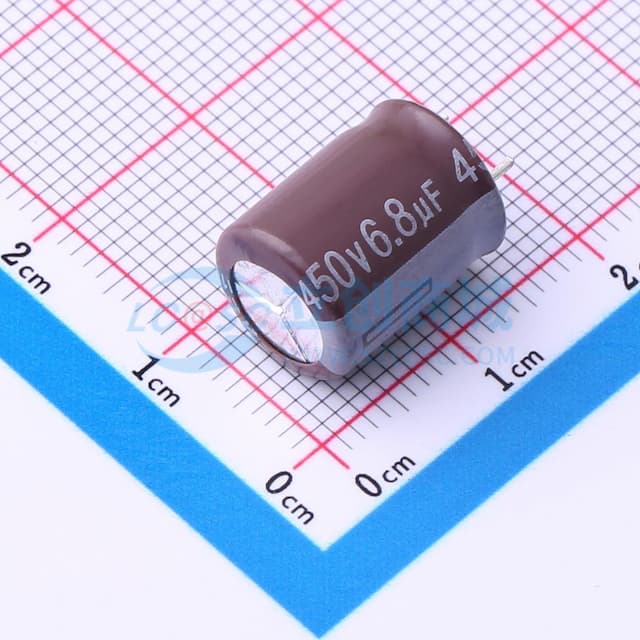 6.8uF ±20% 450V实物图