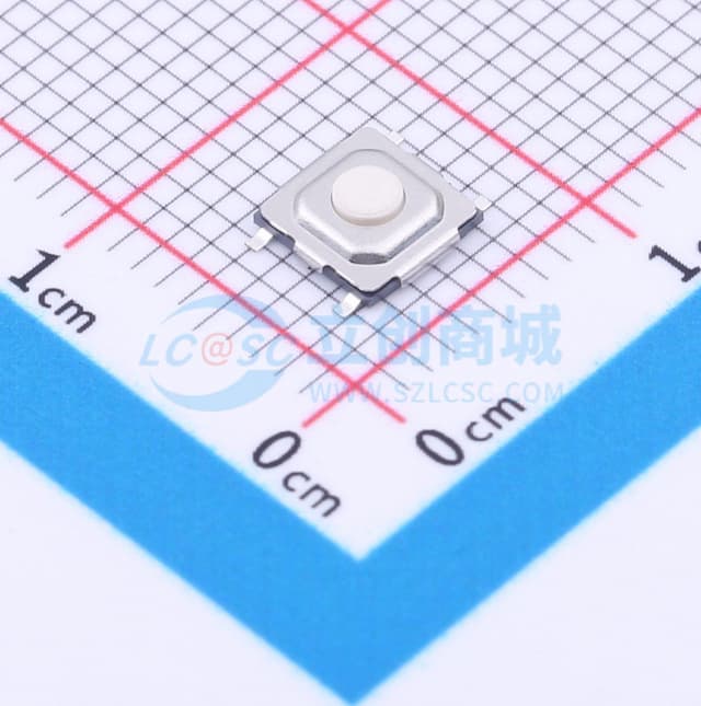 4x4贴片轻触开关 100gf实物图