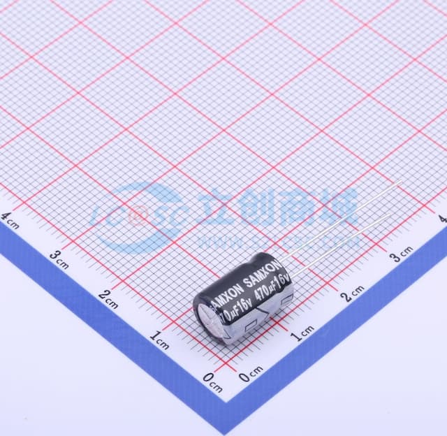 470uF ±20% 16V 【插件】实物图