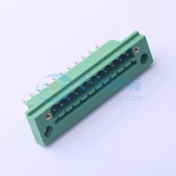 螺丝固定 1x11P 5.08mm 排数:1 每排P数:11 【插件】缩略图