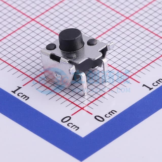 6*6*5.5mm 卧贴 轻触开关实物图