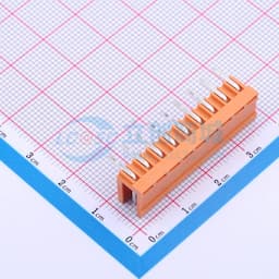 橙色 1x9P 3.96mm 排数:1 每排P数:9【插件】缩略图