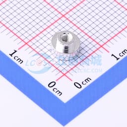 雄和远景，电路板表贴圆螺母柱，M2Xφ5.56X2+1.53，铜镀锡，编带装缩略图
