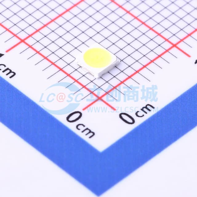 3030白色1W贴片式发光二极管实物图