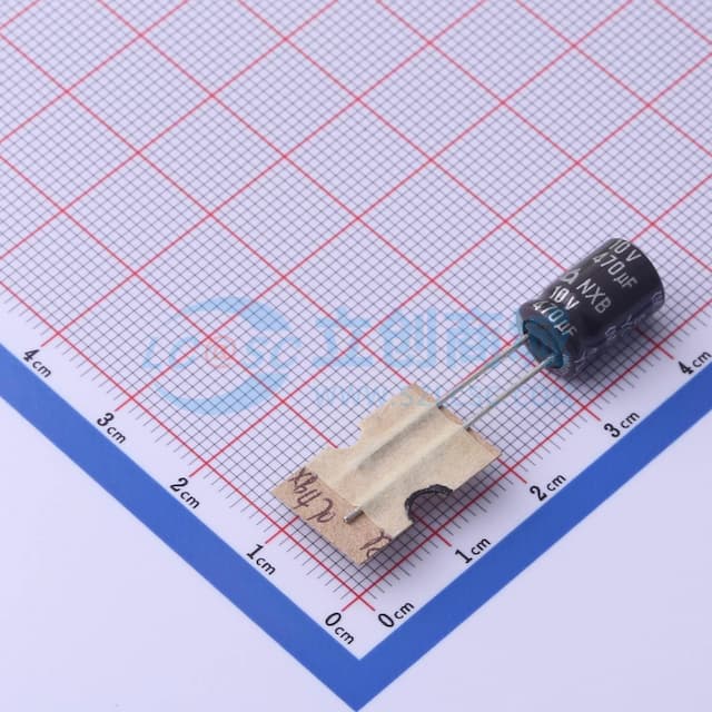 470uF ±20% 10V实物图