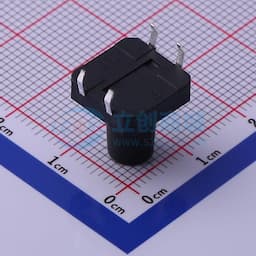 轻触开关12*12*13mm插件四脚DIP圆柄250gf 【轻触】缩略图