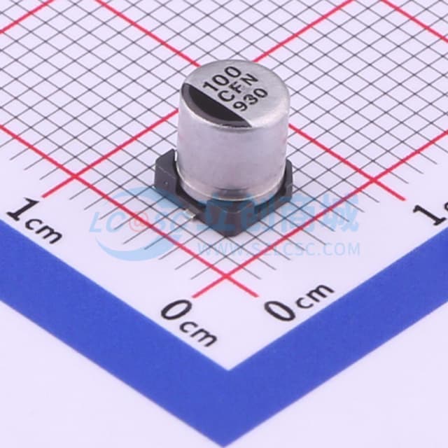 100uF ±20% 16V实物图