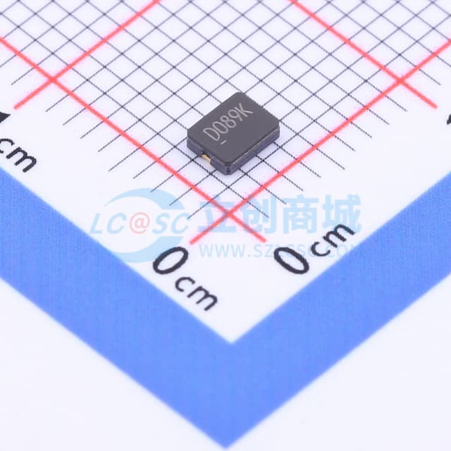 表面贴装型水晶振动子/MHz带水晶振动子实物图