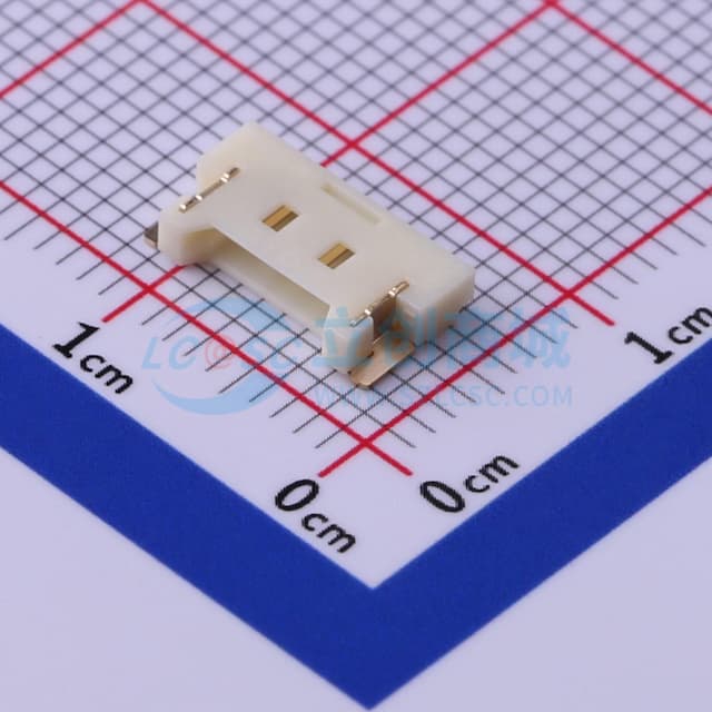 1x4P 间距:1.25mm 卧贴实物图