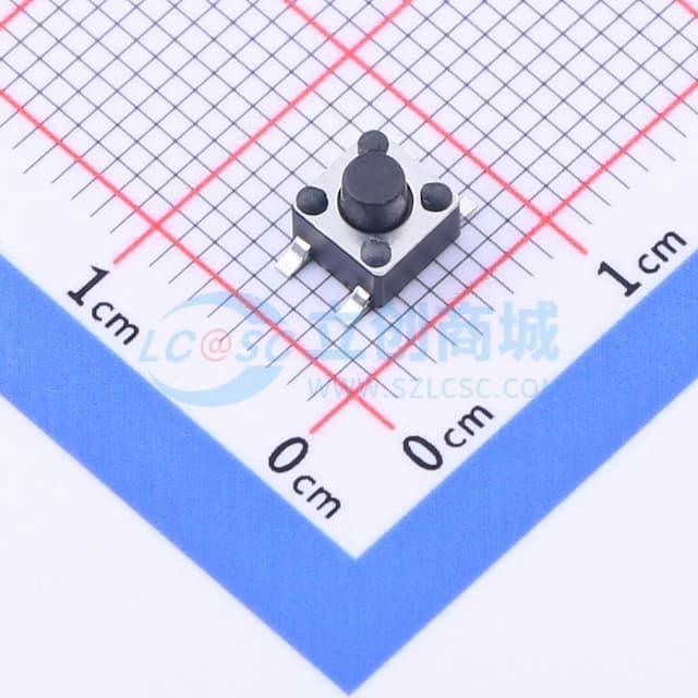 4.5*4.5*4.5mm 立贴 轻触开关实物图