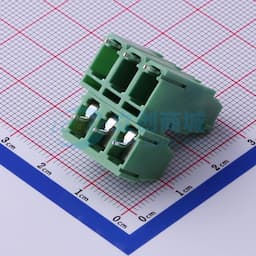 2件套 5.08mm 2x3P 排数:2 每排P数:3 直插【螺钉】缩略图
