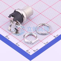 【插件】三件套 DC电源插座 内径:2.5mm 外径:8.1mm缩略图