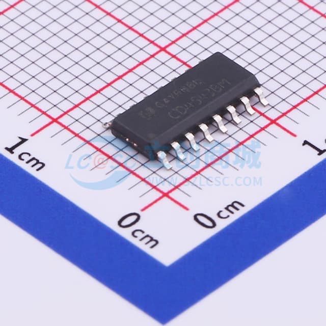 用于液晶显示的 CMOS BCD 至 7 段锁存器/解码器/驱动器实物图