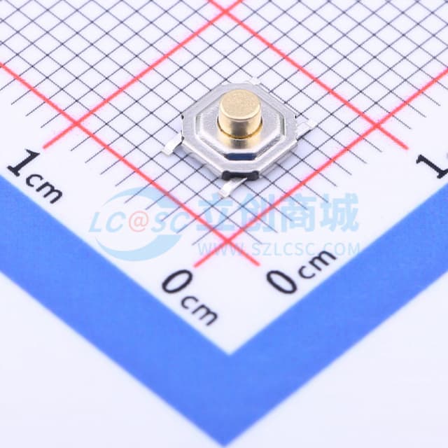 5.2*5.2*2.5mm 立贴 轻触开关实物图