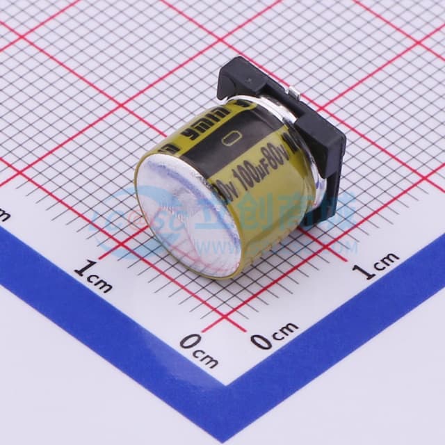 100uF ±20% 80V实物图