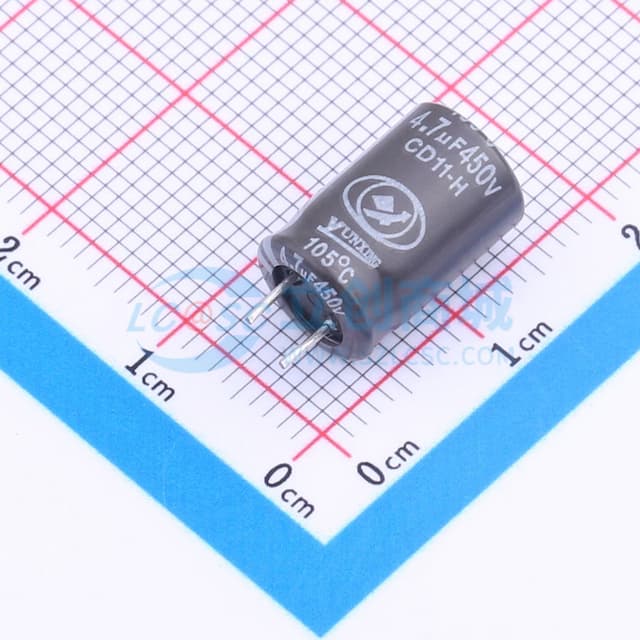 4.7uF ±20% 450V实物图