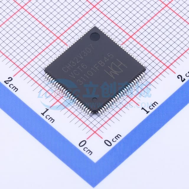 32位RISC-V内核MCU，144MHz主频，内置高速存储器，丰富外设功能实物图