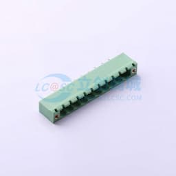 螺丝固定 1x10P 5.08mm 排数:1 每排P数:10 【插拔】缩略图