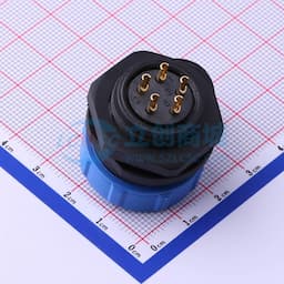 后螺母插座JH2112S-5C缩略图