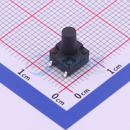 防水贴片轻触开关6.2*6.2*9.5四脚贴片6*6*9.5贴片IP67按键250gf缩略图