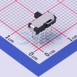 W9.0xD3.5xH3.5 六脚侧拨插件两档小拨动开关 柄高2MM 【插件】缩略图