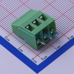 5.08mm 1x3P 排数:1 每排P数:3 直插 【螺钉】缩略图