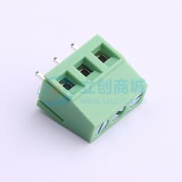 1x3P 5.08mm 直插 排数:1 每排P数:3 【插件】缩略图