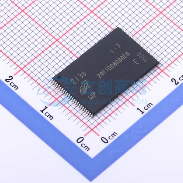 1Gb x8、x16 NAND闪存实物图