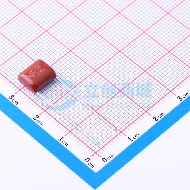 33nF ±10% 400V P=7.5 L=20 CL21 9.5*7.5*4.5实物图