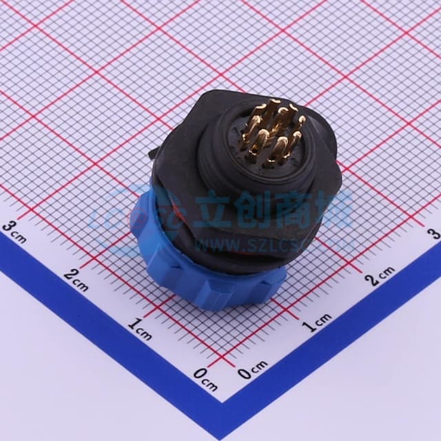 JH1312S-9后螺母插座实物图