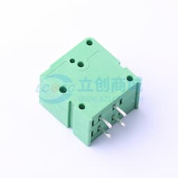 1x2P 5mm 直插 排数:1 每排P数:2 【插件】缩略图